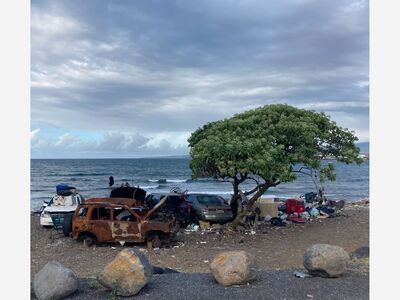 Maui County Forcing Property Cleanup at Harbor Off Kahului Beach Road