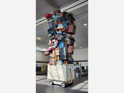 Unclaimed Suitcases May Be Used for Even Bigger Speed Bumps at Airport