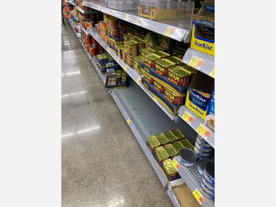 Maui Walmart Declares Spam Supply Emergency