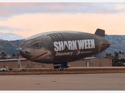 Local Bruddahs Rent Blimp for Shark Practical Joke in West Maui