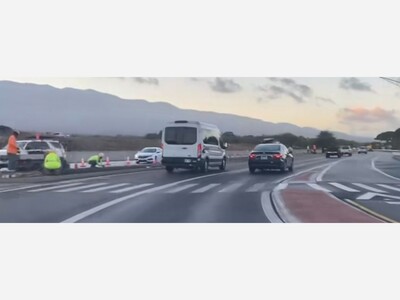 White Paint Shortage on Maui Worries Transportation Officials