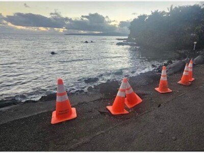 Safety Cone Allocation Tripled by Maui County