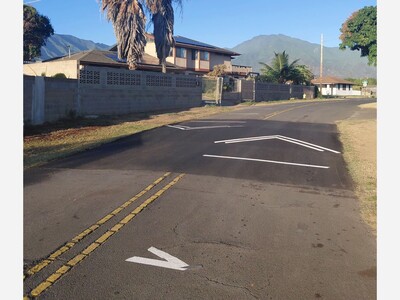 Maui County Completes Speed Hump Lollapalooza; Chiropractors Rejoice