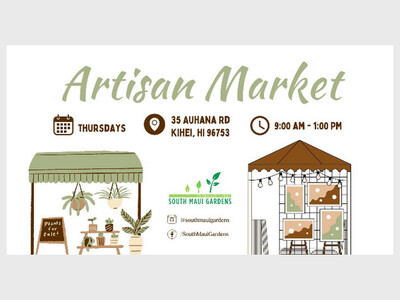 Artisan Market at South Maui Gardens
